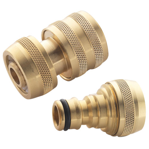 Brass Water Fitting 1/2" Female & 1/2" Male Hose Connectors Spear & Jackson