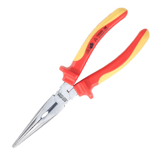 VDE Insulated Safety Pliers Long Nose Spear & Jackson