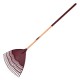 Elements Plastic Leaf Rake (wooden handle) Elements Plastic Leaf Rake (wooden handle)