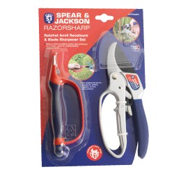 Razorsharp Gift Set - Secateurs & Sharpener