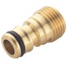 Brass Water Fitting - Male Threaded Tap Connector 1/2" Brass Water Fitting - Male Threaded Tap Connector 1/2"