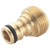 Brass Water Fitting - Male Threaded Tap Connector 3/4" Brass Water Fitting - Male Threaded Tap Connector 3/4"