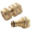 Brass Water Fitting - 1/2" Female & 1/2" Male Hose Connectors Brass Water Fitting - 1/2" Female & 1/2" Male Hose Connectors