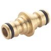 Brass Water Fitting - Double Male Hose Connector Brass Water Fitting - Double Male Hose Connector