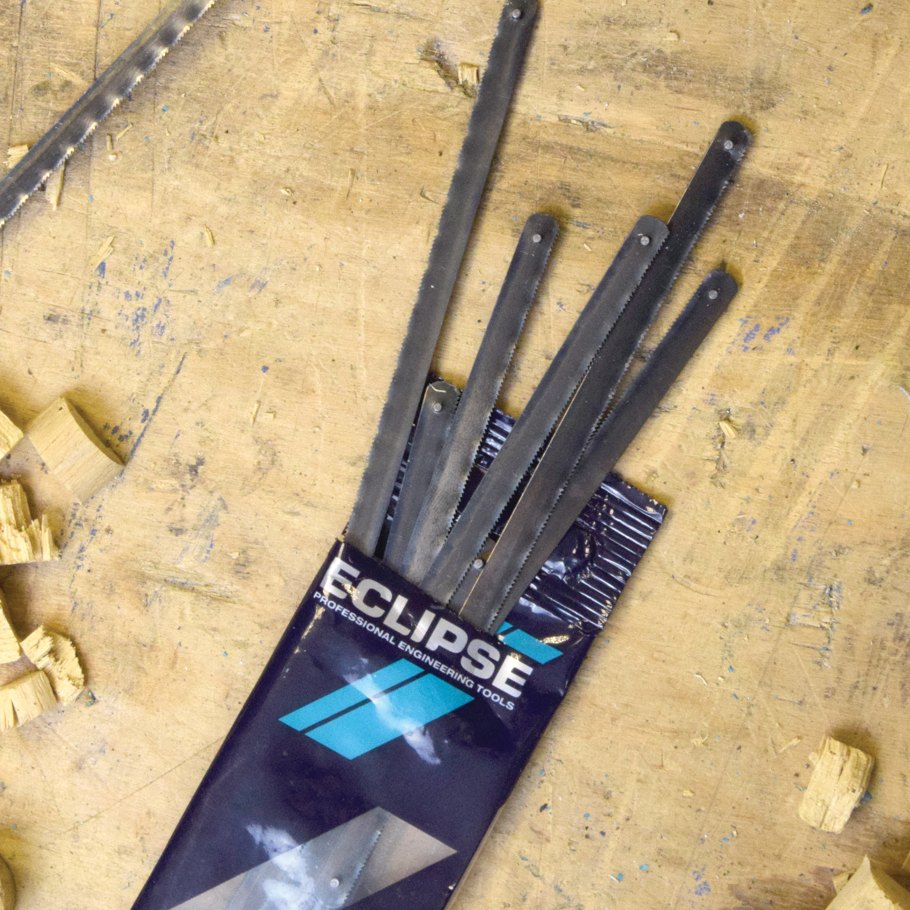 Wood 14 Teeth per Inch 6 Blade Eclipse 71-114R Junior Hacksaw Blades Pack of 10 