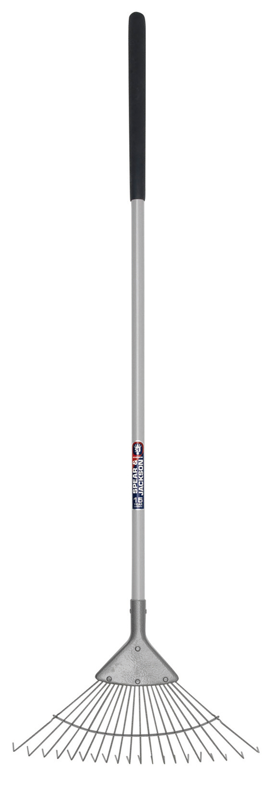 Spear & Jackson Neverbend Carbon Adjustable Lawn Rake 3882NB pvc grip lightweight aluminium shaft