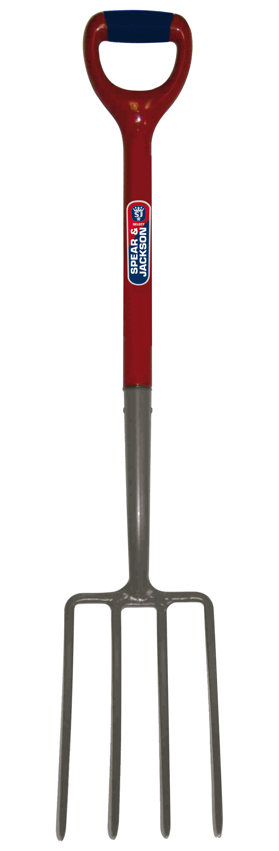 Spear & Jackson 22" Recess Cut Cranked PYD Handle Replacement Spade Shovel Fork 